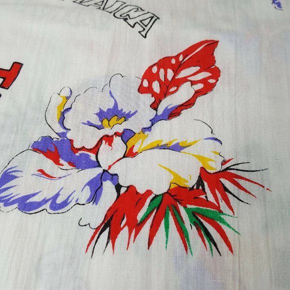 Marcus Brothers Fabric Tahiti Jamaica Guadalupe 3 + Yards Fabric Remnant 44" - Picture 6 of 7